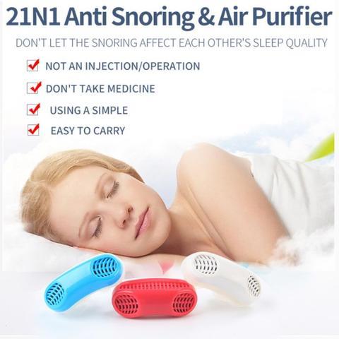 Anti snoring and air purifier