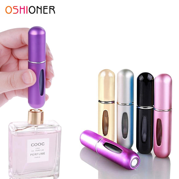 Refillable Mini Perfume Spray Aluminum Bottle