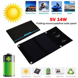 OUTDOOR SOLAR CHARGER WITH USB OUTPUT